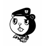 Chez Flippy B&W t-shirts