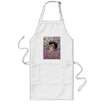 Chi Chi in Flowers  - Chihuahua Puppy in Cute Hat Aprons
