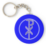 CHI-RHO Christ Keychain