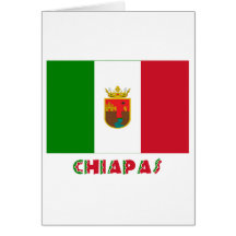 Chiapas Unofficial Flag Greeting Card