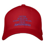 Chiari Hat embroidered hats