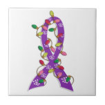 Chiari Malformation Christmas Lights Ribbon Tiles