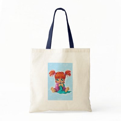 Chibi Baby Canvas Bag by siffert