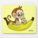"CHIBI Banana MONKEY" Mousepad