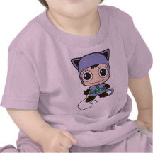Chibi Cat Woman T-shirt