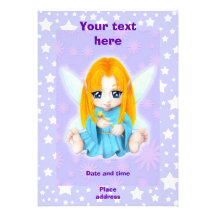 Chibi Faery Custom Invitation