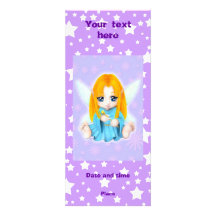 Chibi Faery Personalized Invite