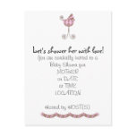 Chic Baby Coach Baby Shower Invitation