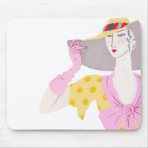 Chic chick mousepads