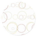Chic Circle Dots Stickers