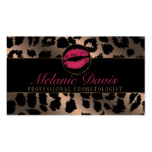 Chic Cosmetology Business Card