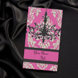 Chic Damask Business Card business cards