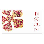 Chic Discount Coupon business cards