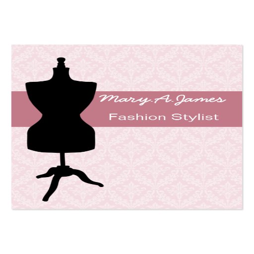 chic dressmaker mannequin Business Cards