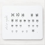 chic geek genetic xx mousepad