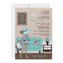 Chic Modern Mum Baby Shower Invite