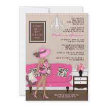 Chic Modern Mum Baby Shower Invite