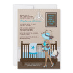 Chic Modern Mum Contemporary Baby Shower Invite