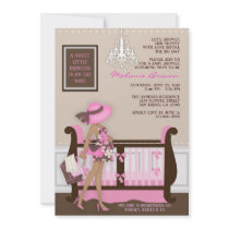 Chic Modern Mum Contemporary Baby Shower Invite