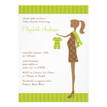 Chic Mum To Be Baby Shower Invitations