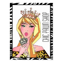 Chic Pawn Shop Boutique Postcards