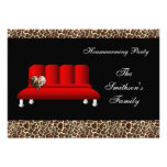 chic sofa party Invitation
