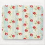 Chic Vintage CHERRIES Fabric Mouse Pad