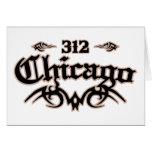 Chicago 312 greeting cards