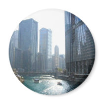 Chicago (4) refrigerator magnet