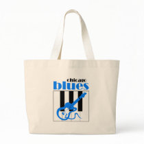 Chicago blues canvas bag