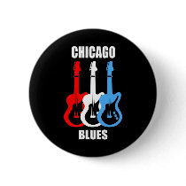 Chicago Blues Pinback Button