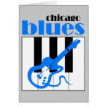 Chicago blues greeting cards