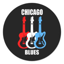 Chicago Blues Sticker