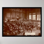 Chicago Board of Trade Photo 1900 Poster