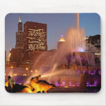 Chicago Buckingham Fountain mousepads