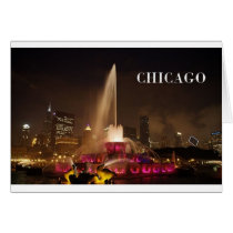 CHICAGO Buckingham Fountain (St.K) Greeting Cards