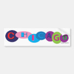 Chicago-Circles-3 Bumper Sticker