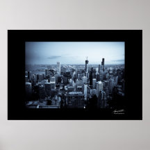 Chicago Cityscape Poster