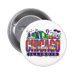 Chicago-Confetti Pin