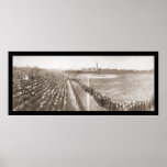Chicago Cubs Baseball Photo 1904 Poster