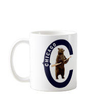 Chicago Cubs Real Bear Logo Mug