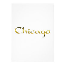 Chicago Custom Announcement