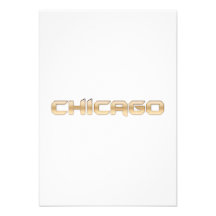 Chicago Custom Invite