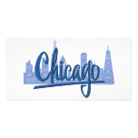 CHICAGO-Dark-Blue Photo Card