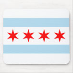 Chicago Flag Mousepad