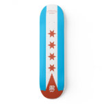 Chicago Flag skateboards