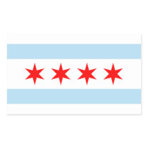 Chicago Flag Sticker