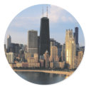 Chicago from Lake Shore Drive stickers