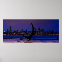 Chicago Holiday Skyline