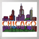 Chicago  IL posters